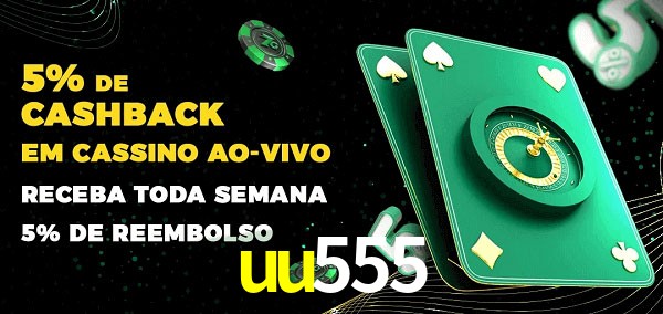 Promoções do cassino ao Vivo uu555